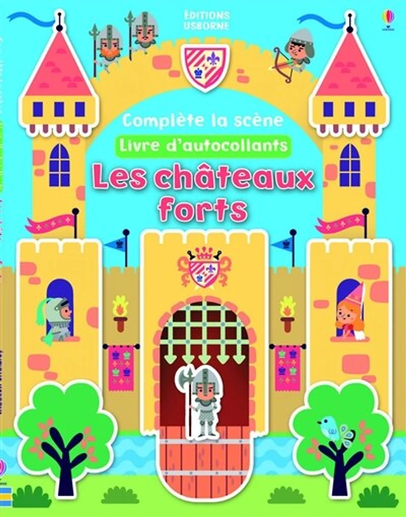 CHATEAUX FORTS -LIVRE D'AUTOCOLLANTS