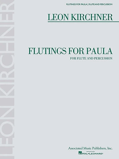 Flutings for Paula: Flute and Percussion