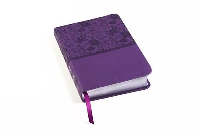 Csb Compact Ultrathin Reference Bible, Purple Leathertouch, Indexed