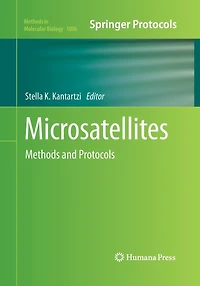 Microsatellites: Methods And Protocols