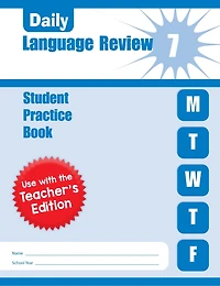 Daily Language Review, Grade 7 Student Edition Workbook