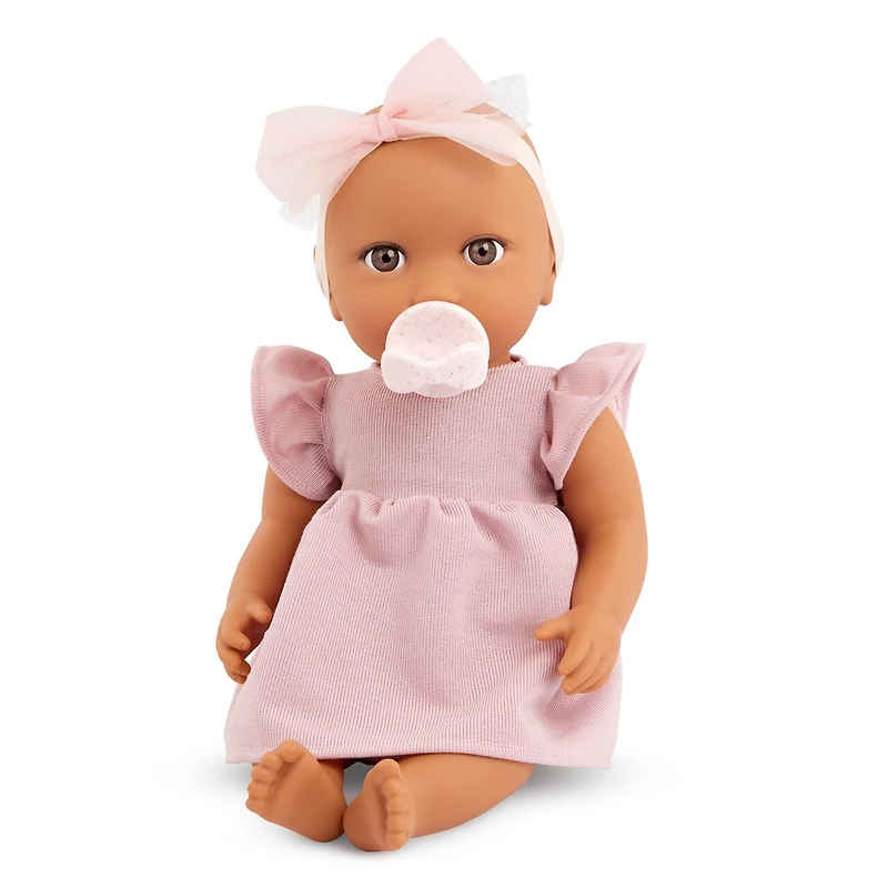 Lullababy Doll with Pink Dress Outfit