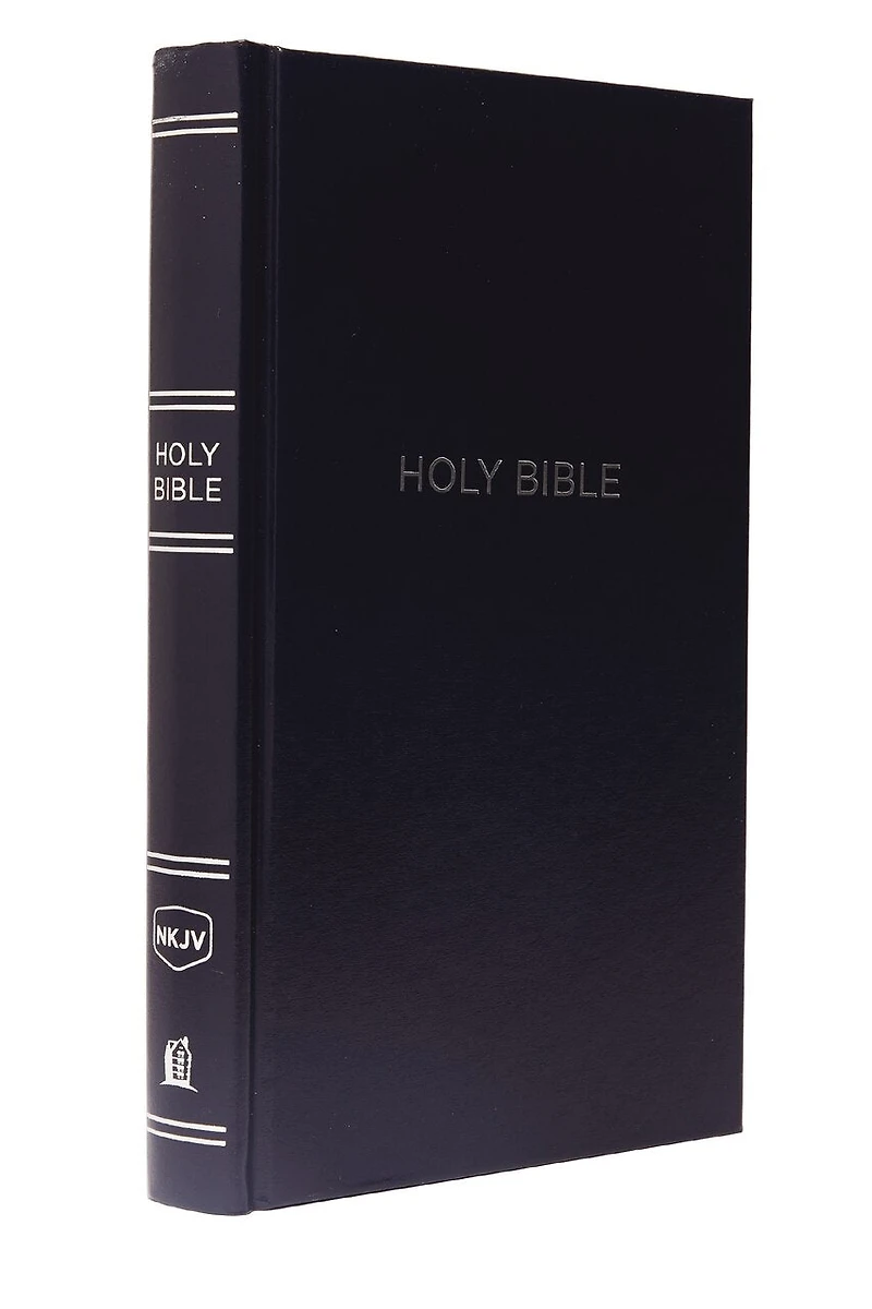 NKJV, Pew Bible, Hardcover, Burgundy, Red Letter, Comfort Print: Holy New King James Version