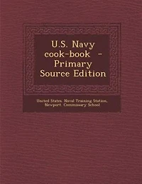 U.S. Navy cook-book