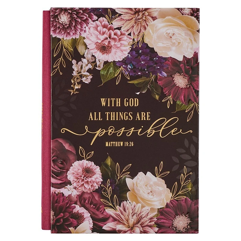 Journal Hardcover All Things Are Possible Matt. 19:26