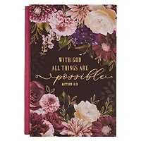 Journal Hardcover All Things Are Possible Matt. 19:26