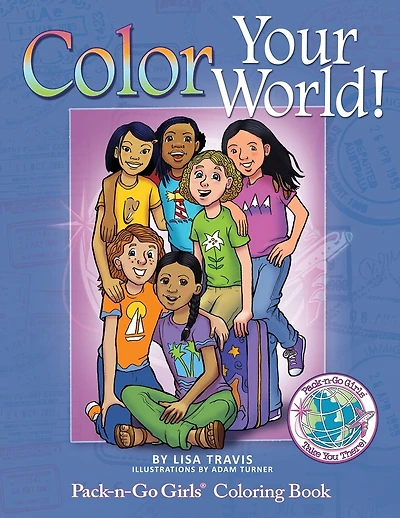 Color Your World!: Pack-n-Go Girls Coloring Book