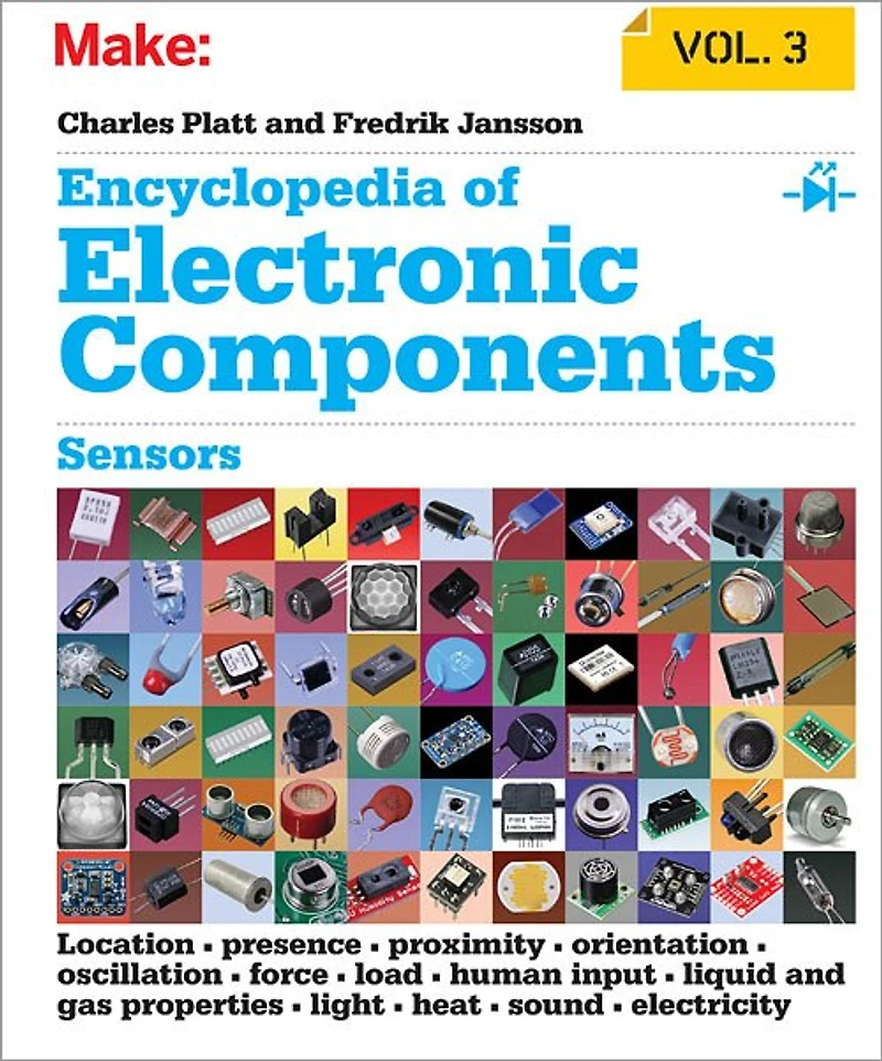Encyclopedia of Electronic Components Volume 3: Sensors for Location, Presence, Proximity, Orientation, Oscillation, Force, Load, Human Input, Liquid and Gas Properties, Light, Heat, Sound, Electricity