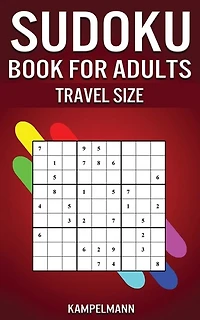 Sudoku Book for Adults Travel Size