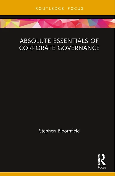 Absolute Essentials of Corporate Governance