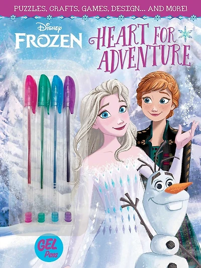 Disney Frozen: Heart for Adventure Color & Craft: With 4 Gel Pens