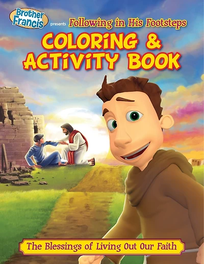 Coloring & Activity Bk: Ep.09: Following in His Footsteps