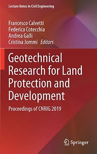 Geotechnical Research for Land Protection and Development: Proceedings of CNRIG 2019