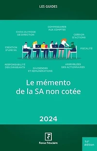 Le mémento de la SA non cotée: 2026