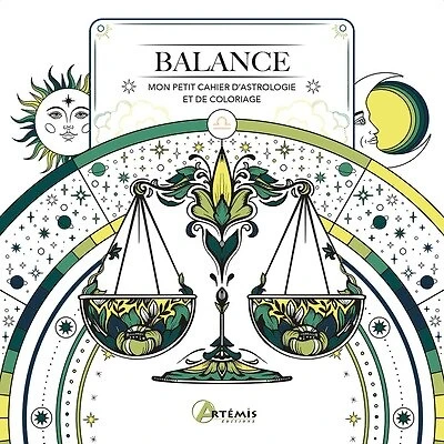 Balance: mon petit cahier d'astrologie et de coloriage