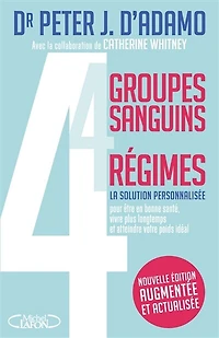 4 groupes sanguins, régimes