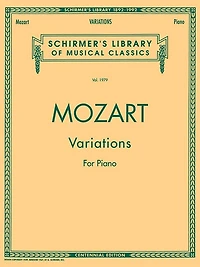 Piano Variations (Complete): Schirmer Library of Classics Volume 1979 Piano Solo