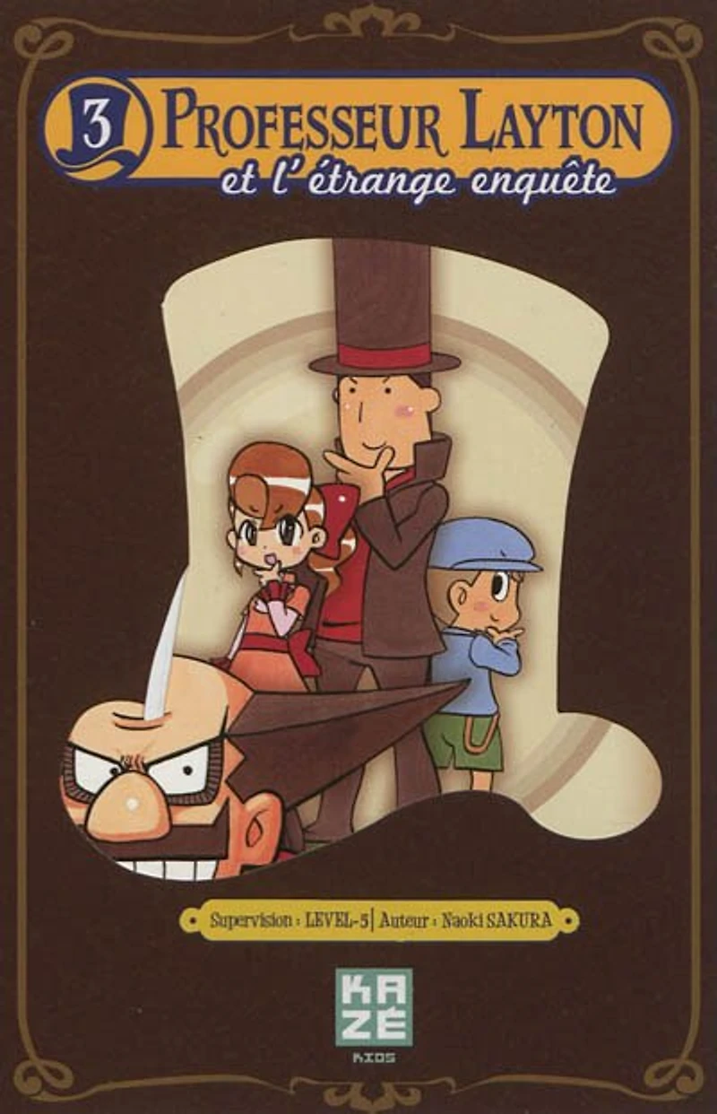 Le professeur Layton et l'étrange enquête T03