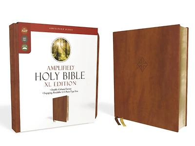 Amplified Holy Bible, Xl Edition, Leathersoft, Burgundy