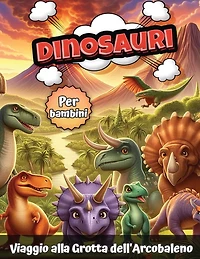 Dinosauri per bambini: Viaggio alla Grotta dell'Arcobaleno