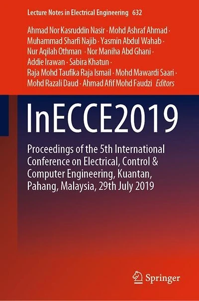 InECCE2019: Proceedings of the 5th International Conference on Electrical, Control
