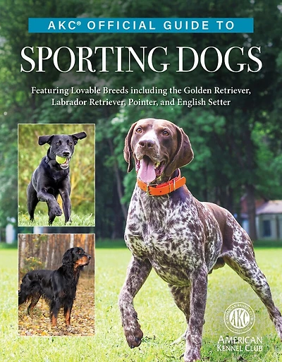 AKC Official Guide to Sporting Dogs: Featuring Lovable Breeds including the Golden Retriever, Labrador Pointer, and English Setter