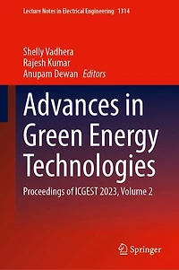 Advances Green Energy Technologies: Proceedings of ICGEST 2023, Volume 2