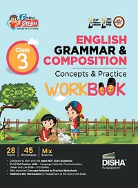 Perfect Genius Class 3 English Grammar & Composition Concepts & Practice Workbook Follows NEP 2020 Guidelines