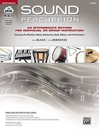 Sound Percussion-An Intermediate Method for Individual or Group Instruction: Exercises for Rhythm, Meter, Rudiments, Rolls, Effects, and Performance (Timpani), Book
