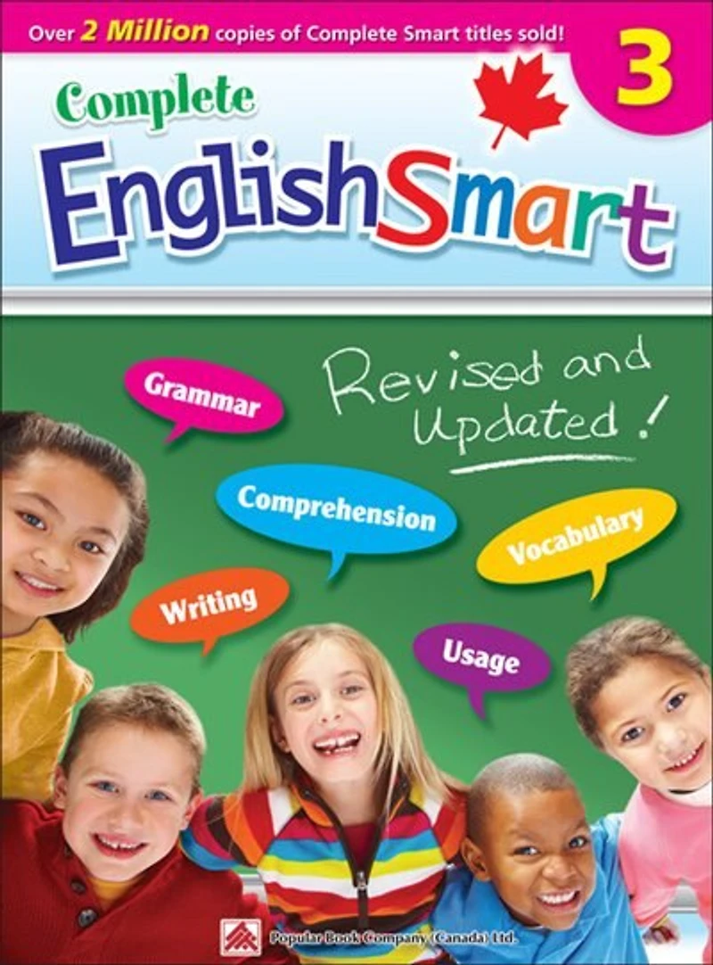 Complete EnglishSmart 3 (Revised & Updated): Canadian Curriculum English Workbook for Grade 3