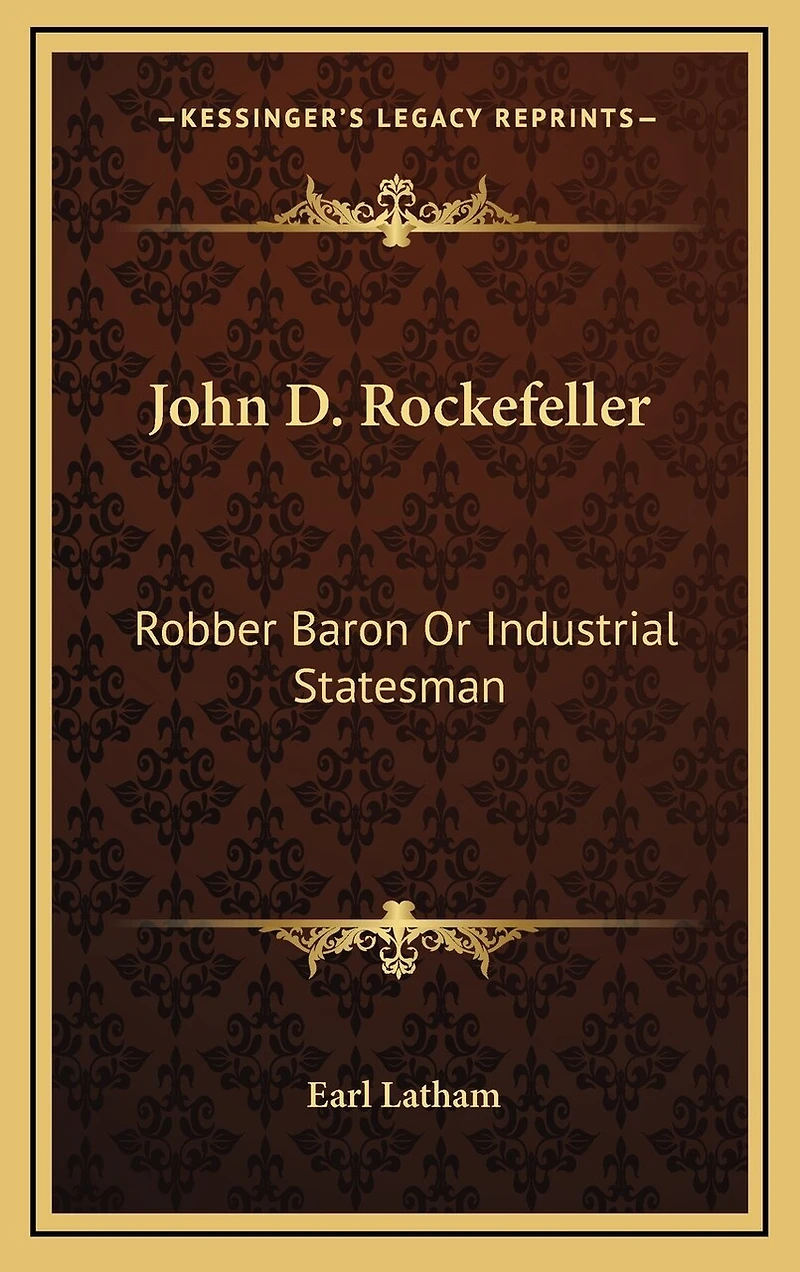 John D. Rockefeller: Robber Baron Or Industrial Statesman
