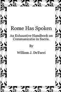 Rome Has Spoken