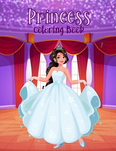 Princess Coloring Book: For Kids Ages 6 - 11