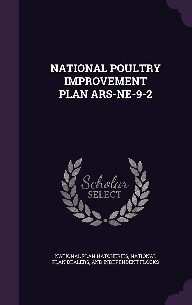 NATIONAL POULTRY IMPROVEMENT PLAN ARS-NE-9-2