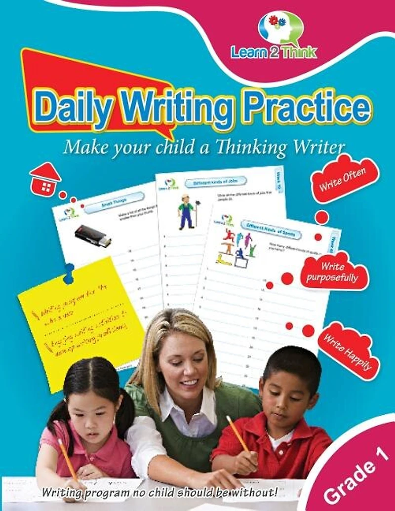 Daily Writing Practice - Grade 1: Make Your Child A Thinking Writer