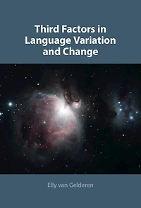 Third Factors Language Variation and Change