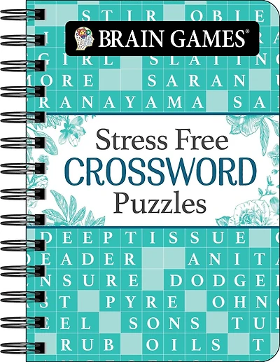 Brain Games - To Go - Stress Free: Crossword Puzzles (Teal): Volume 2