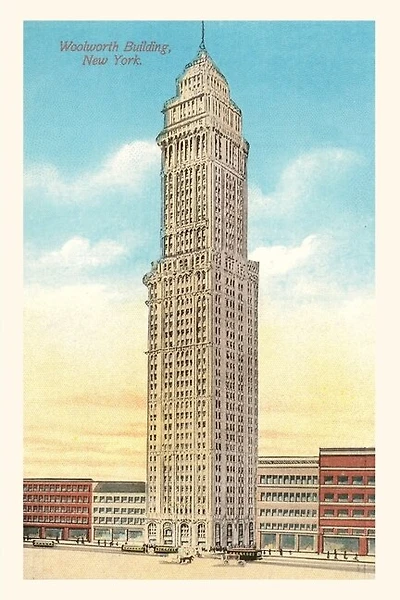 Vintage Journal Woolworth Building, New York City
