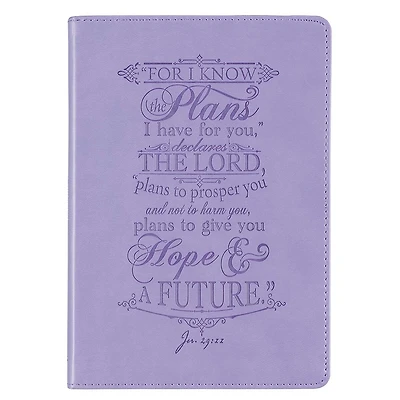 Journal Classic Purple I Know the Plans Jer. 29:11