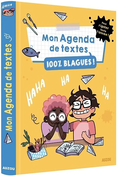 Mon agenda de texte 100 % blagues !