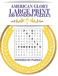 American Glory: Large Print 100 Random Puzzles