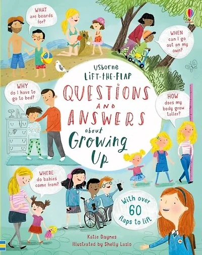 Lift-the-Flap Questions and Answers About Growing Up