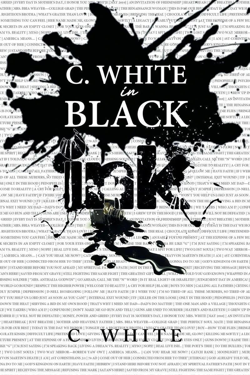 C. White Black Ink!
