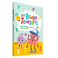 251 Brain Teasers: Math Riddles to Boost Your Thinking Skills: Number Puzzles, Picture Puzzles, Logic Puzzles and more | Ages 6+ [Penguin Series]