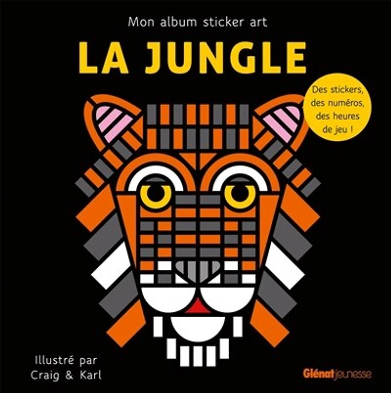 La jungle: mon album sticker art