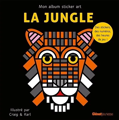 La jungle: mon album sticker art