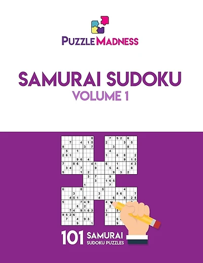 Samurai Sudoku: Volume 1: 101 puzzles