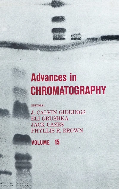 Advances Chromatography: Volume 15