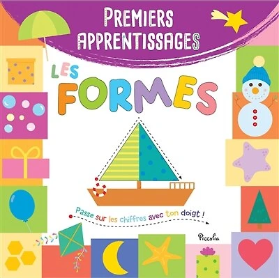 Les formes: passe sur les formes avec ton doigt !