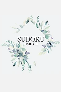 Sudoku Hard II: 100 Hard Level Sudoku Puzzles, 6x9 Travel Size, Great Gift for Sudoku Lovers, Puzzle Book, Maternity Leave Gift